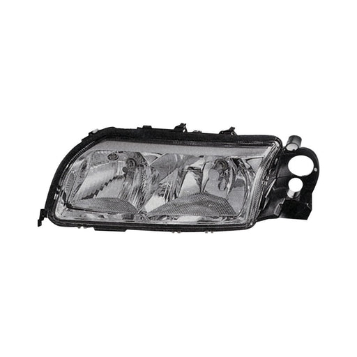 2004-2006 Volvo S80 Driver Side Headlight Assembly Halogen W/Bright Bezel Composite - VO2502110-Partify-Painted-Replacement-Body-Parts