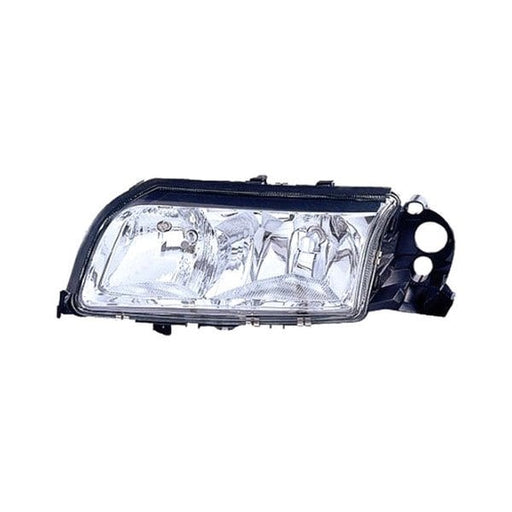 1999-2003 Volvo S80 Driver Side Headlight Assembly Halogen W/Integral Park Lamp Bulb Composite - VO2502116-Partify-Painted-Replacement-Body-Parts