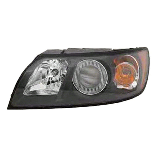 2004-2007 Volvo S40 Driver Side Headlight Assembly Late Design Halogen Composite - VO2502117-Partify-Painted-Replacement-Body-Parts