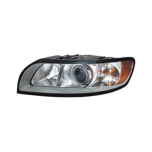 2008-2011 Volvo S40/V50 Driver Side Headlight Assembly Halogen Composite - VO2502125-Partify-Painted-Replacement-Body-Parts