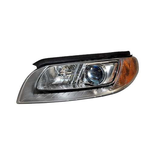 2008-2013 Volvo S80/V70/XC70 Driver Side Headlight Assembly Xenon W/Cornering Lamps Composite - VO2502129-Partify-Painted-Replacement-Body-Parts
