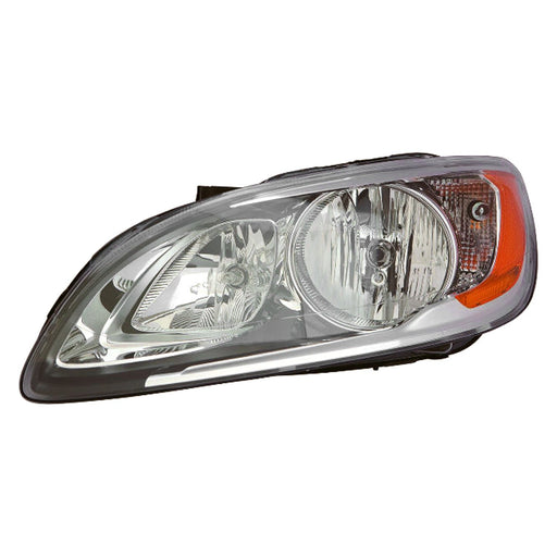 2014-2018 Volvo S60/V60 Driver Side Headlight Assembly Halogen Composite - VO2502141-Partify-Painted-Replacement-Body-Parts