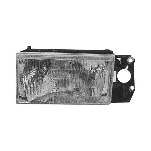 1990-1995 Volvo 740/940 Base Passenger Side Headlight Assembly Composite - VO2503106-Partify-Painted-Replacement-Body-Parts