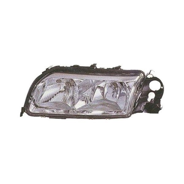 2004-2006 Volvo S80 Passenger Side Headlight Assembly Halogen W/Bright Bezel Composite - VO2503110-Partify-Painted-Replacement-Body-Parts
