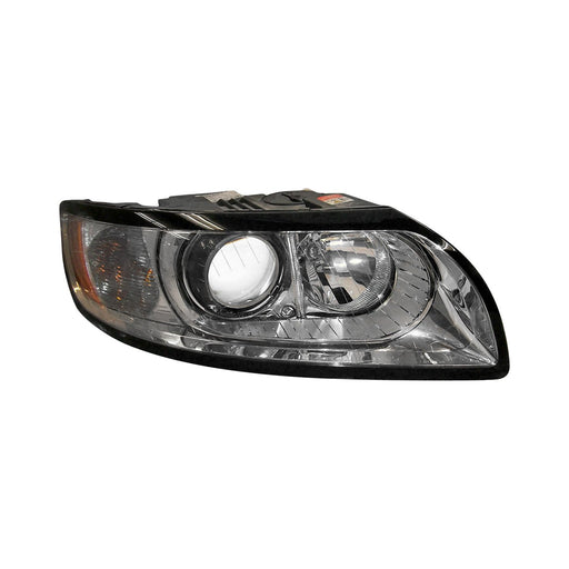 2008-2011 Volvo S40/V50 Passenger Side Headlight Assembly Bi-Xenon Composite - VO2503131-Partify-Painted-Replacement-Body-Parts
