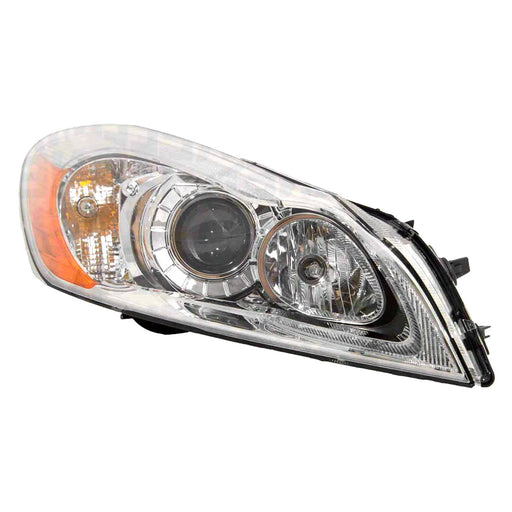 2011-2013 Volvo C70 Passenger Side Headlight Assembly Halogen Composite - VO2503152-Partify-Painted-Replacement-Body-Parts