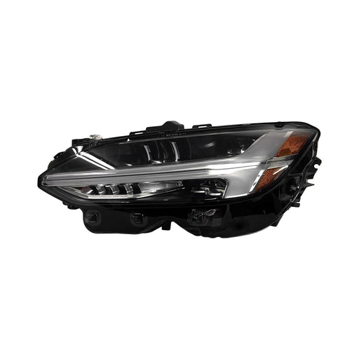 2018-2021 Volvo S90 T8 Inscription/T8 Momentum/T8 R-Design/T8 Recharge Inscription/T8 Recharge R-Design/T8 Momentum/T8 Inscription/T8 R-Design/T8 Recharge R-Design/T8 Recharge Inscription Driver Side Headlight Lens Housing Led W/Adaptive Cornering - VO2518104-Partify-Painted-Replacement-Body-Parts