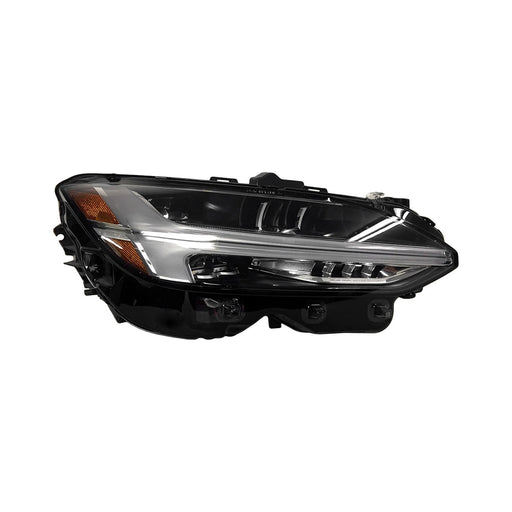 2018-2021 Volvo S90 T8 Inscription/T8 Momentum/T8 R-Design/T8 Recharge Inscription/T8 Recharge R-Design Passenger Side Headlight Lens Housing Led W/Adaptive Cornering - VO2519104-Partify-Painted-Replacement-Body-Parts