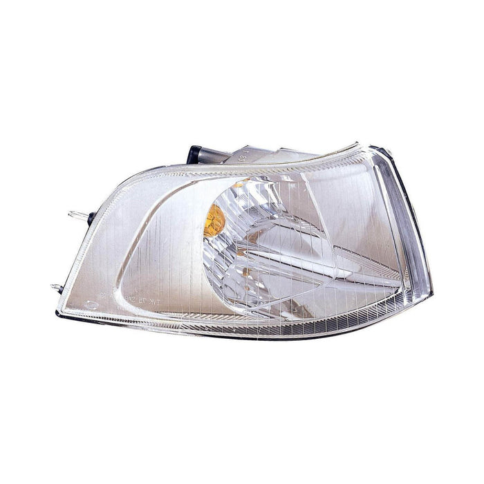 2001-2004 Volvo S40/V40 Passenger Side Parking Light Assembly Park/Signal Combination W/Bright Bezel Early Design - VO2521109-Partify-Painted-Replacement-Body-Parts