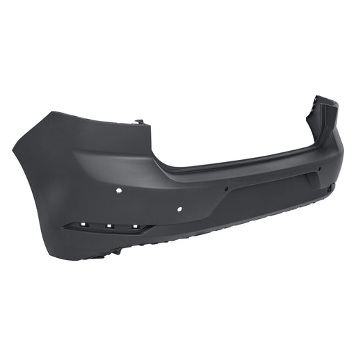 2015-2017 Volkswagen Golf R Rear Bumper W/Park Aid Sensors W/O Parallel Park Assist - VW1100206-Partify-Painted-Replacement-Body-Parts