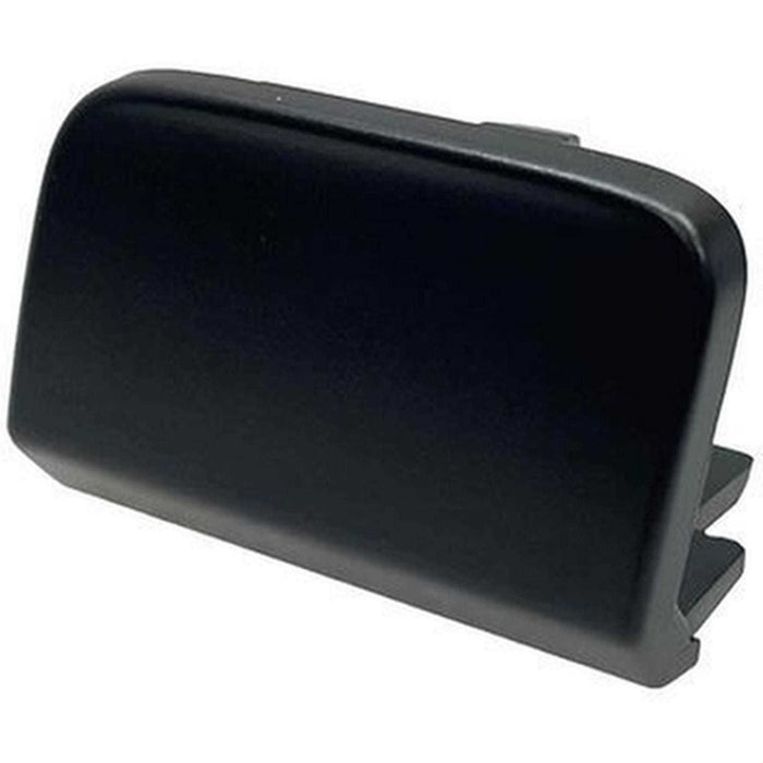 2021-2023 Volkswagen Atlas SEL Premium R-Line/SEL R-Line/SEL R-Line Black Rear Upper Tow Hook Cover - VW1129110-Partify-Painted-Replacement-Body-Parts