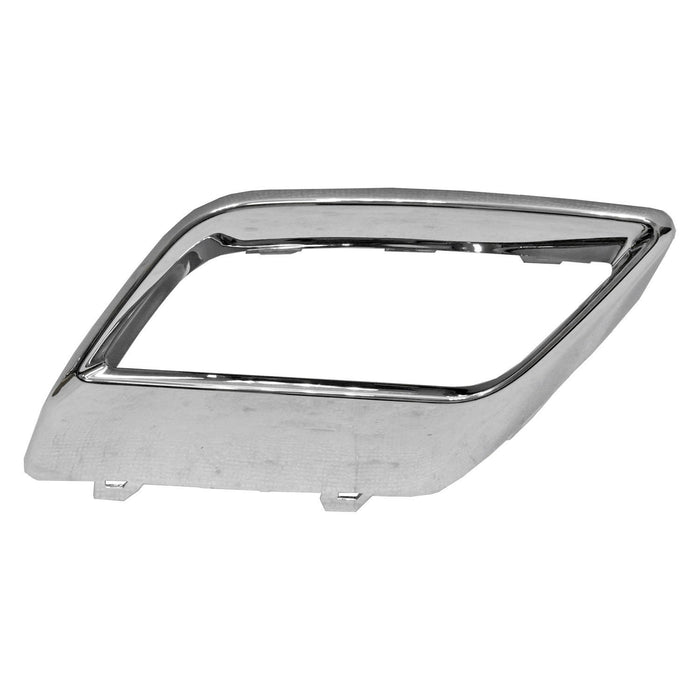 2018-2020 Volkswagen Atlas Rear Driver Side Bumper Insert Chrome - VW1138101-Partify-Painted-Replacement-Body-Parts