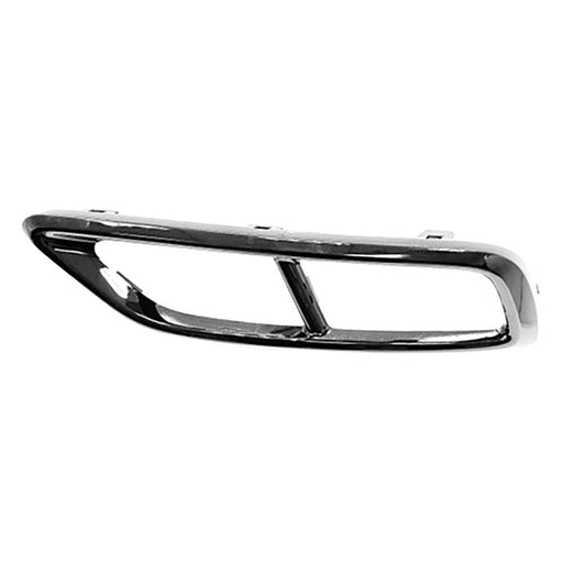2022-2024 Volkswagen Tiguan Highline R-Line/SEL R-Line Rear Passenger Side Bumper Molding Tailpipe Trim Chrome - VW1147119-Partify-Painted-Replacement-Body-Parts