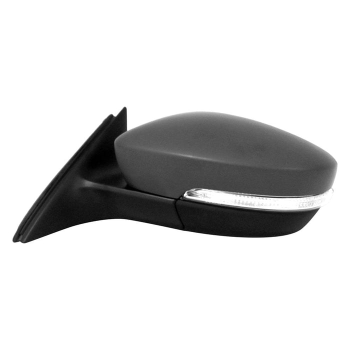 2012-2015 Volkswagen Passat Driver Side Door Mirror From 4-2-12 W/O Memory W/Cover Assembly - VW1320144-Partify-Painted-Replacement-Body-Parts