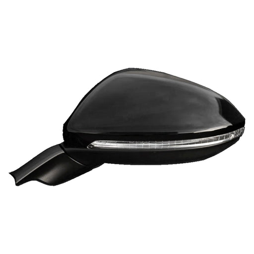 2015 Volkswagen Golf Driver Side Door Mirror Power Heated W/Cover Assembly - VW1320154-Partify-Painted-Replacement-Body-Parts