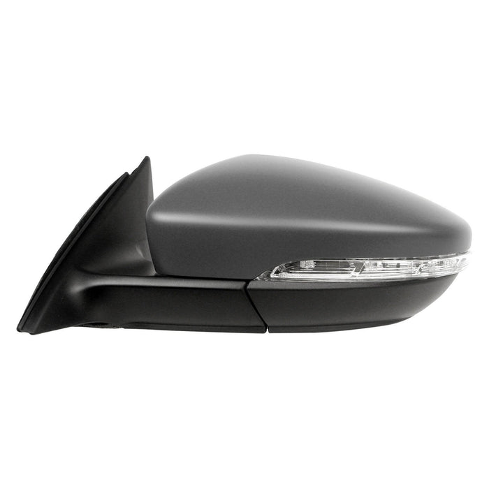 2012 Volkswagen Passat Driver Side Door Mirror To 4-2-12 W/Memory W/Cover Assembly - VW1320155-Partify-Painted-Replacement-Body-Parts