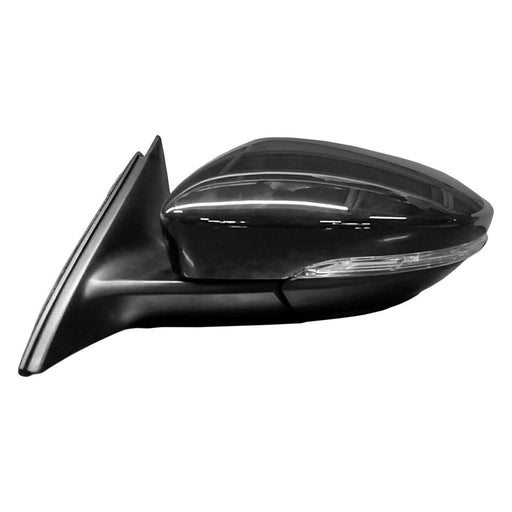 2016-2019 Volkswagen Passat Driver Side Door Mirror Heated W/Blis Pwr-Folding W/Cover Assembly - VW1320166-Partify-Painted-Replacement-Body-Parts