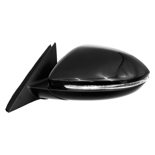 2019-2023 Volkswagen Jetta Driver Side Door Mirror W/Blind Spot Detection W/Signal Lamps W/Cover - VW1320175-Partify-Painted-Replacement-Body-Parts