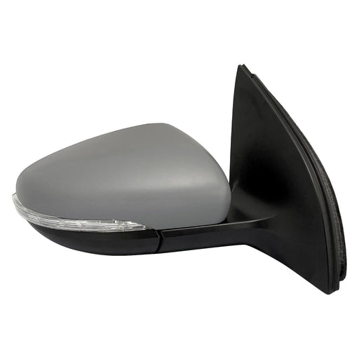 2010-2014 Volkswagen Golf/GTI Passenger Side Door Mirror Heated W/O Memory Assembly - VW1321134-Partify-Painted-Replacement-Body-Parts