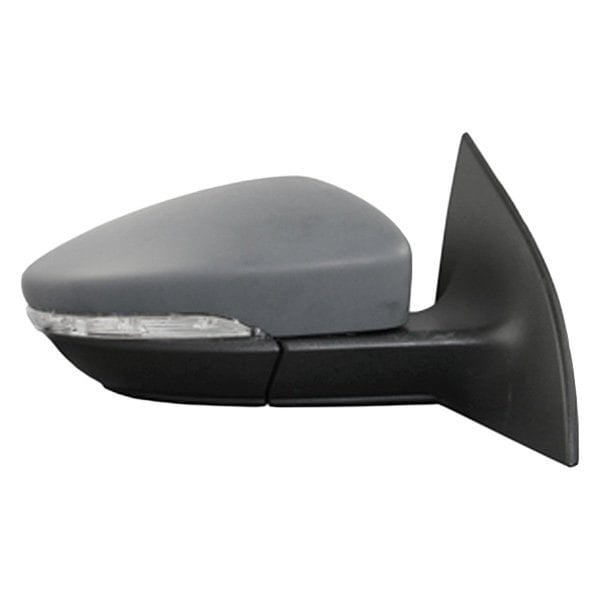 2009-2012 Volkswagen Eos Passenger Side Door Mirror Power Heated W/O Auto Dimming W/Lamp W/Memory Assembly - VW1321137-Partify-Painted-Replacement-Body-Parts