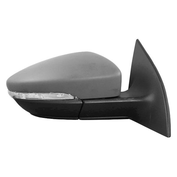 2009-2012 Volkswagen CC Passenger Side Door Mirror Power Heated W/Puddle Lamp W/Signal Lamp Assembly - VW1321139-Partify-Painted-Replacement-Body-Parts