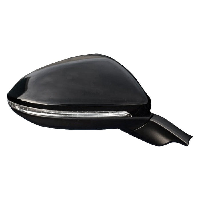 2015 Volkswagen Golf Passenger Side Door Mirror Power Heated W/Cover Assembly - VW1321154-Partify-Painted-Replacement-Body-Parts