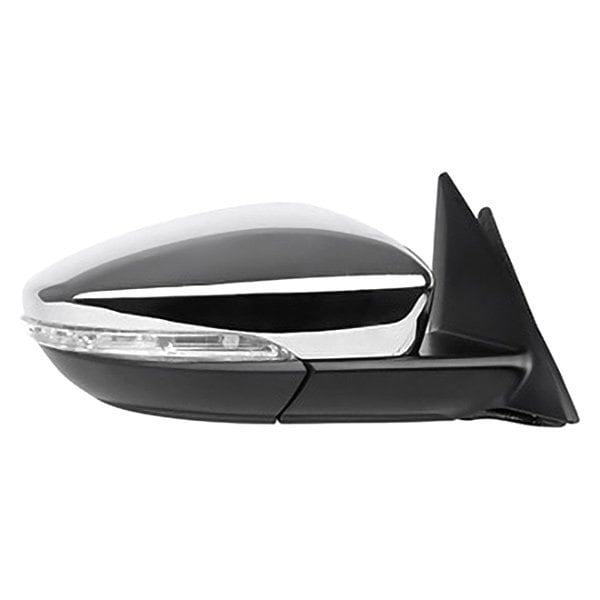 2012-2019 Volkswagen Beetle Passenger Side Door Mirror Power Heated W/Signal Lamp Chrome Assembly - VW1321157-Partify-Painted-Replacement-Body-Parts