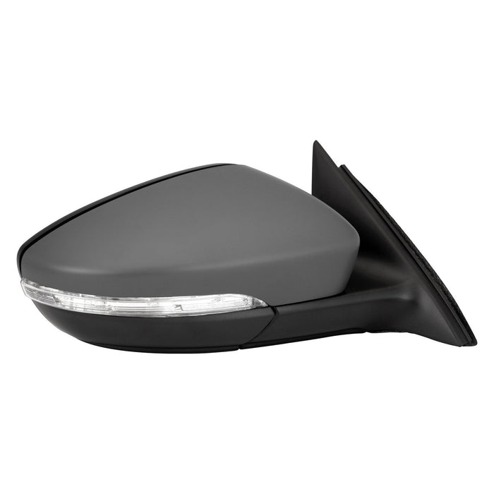 2016-2020 Volkswagen Passat Passenger Side Door Mirror Heated W/O Blis W/O Memory Pwr-Folding W/Cover Assembly - VW1321163-Partify-Painted-Replacement-Body-Parts