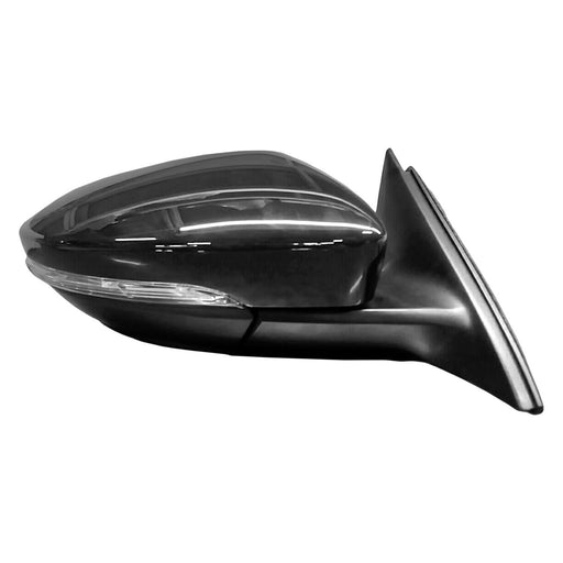 2016-2019 Volkswagen Passat Passenger Side Door Mirror Heated W/Blis Pwr-Folding W/Cover Assembly - VW1321166-Partify-Painted-Replacement-Body-Parts