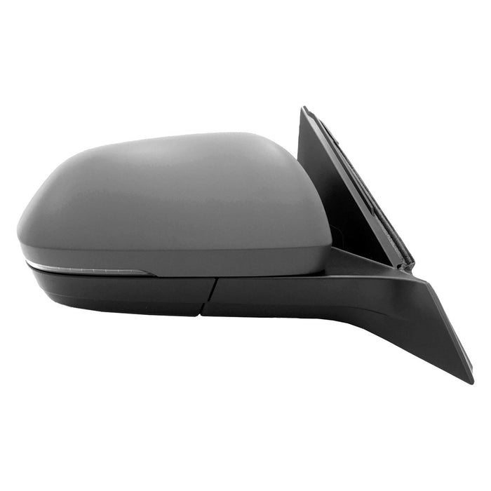 2018 Volkswagen Atlas Passenger Side Door Mirror Heated W/Blis W/Memory Man Folding W/Cover Assembly - VW1321169-Partify-Painted-Replacement-Body-Parts