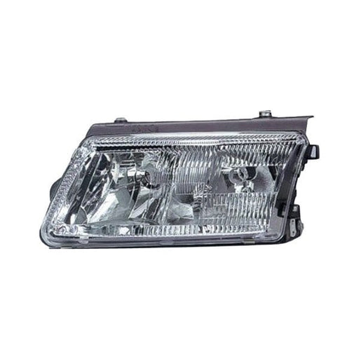 1998-2001 Volkswagen Passat Driver Side Headlight Assembly Early Design Composite - VW2502112-Partify-Painted-Replacement-Body-Parts