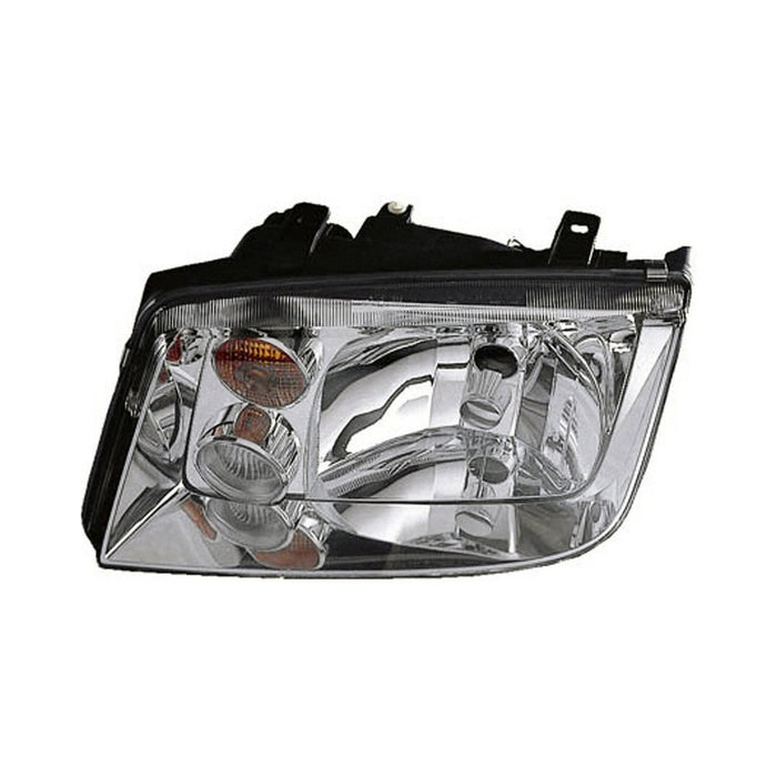 2003-2005 Volkswagen Jetta Driver Side Headlight Assembly W/Fog Lamps Composite - VW2502124-Partify-Painted-Replacement-Body-Parts
