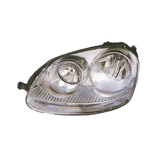 2005-2010 Volkswagen Jetta Driver Side Headlight Assembly Type 5 Composite - VW2502127-Partify-Painted-Replacement-Body-Parts