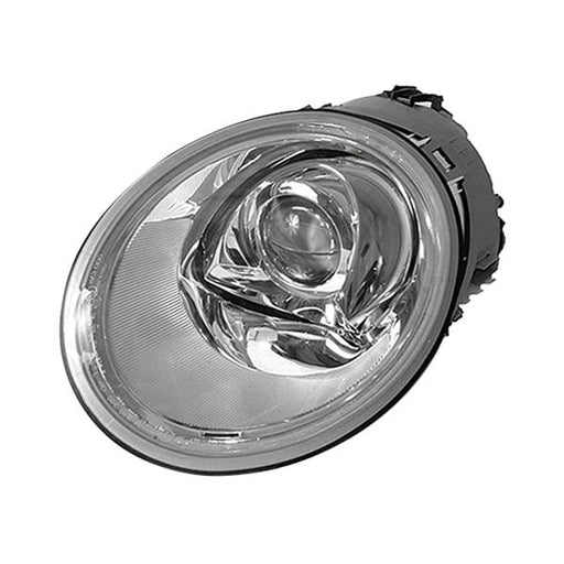 2002-2005 Volkswagen Beetle Driver Side Headlight Assembly Xenon Composite - VW2502128-Partify-Painted-Replacement-Body-Parts
