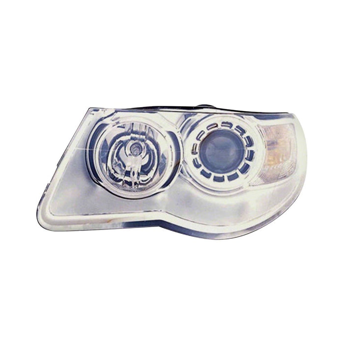 2008-2010 Volkswagen Touareg Driver Side Headlight Assembly Halogen Composite - VW2502138-Partify-Painted-Replacement-Body-Parts
