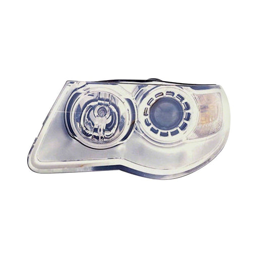 2008-2010 Volkswagen Touareg Driver Side Headlight Assembly Halogen Composite - VW2502138-Partify-Painted-Replacement-Body-Parts