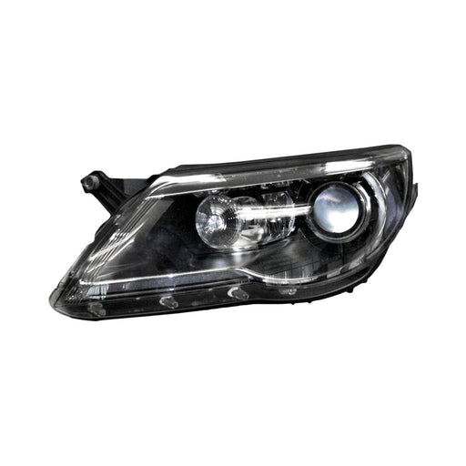 2009-2011 Volkswagen Tiguan Driver Side Headlight Assembly Xenon Composite - VW2502149-Partify-Painted-Replacement-Body-Parts