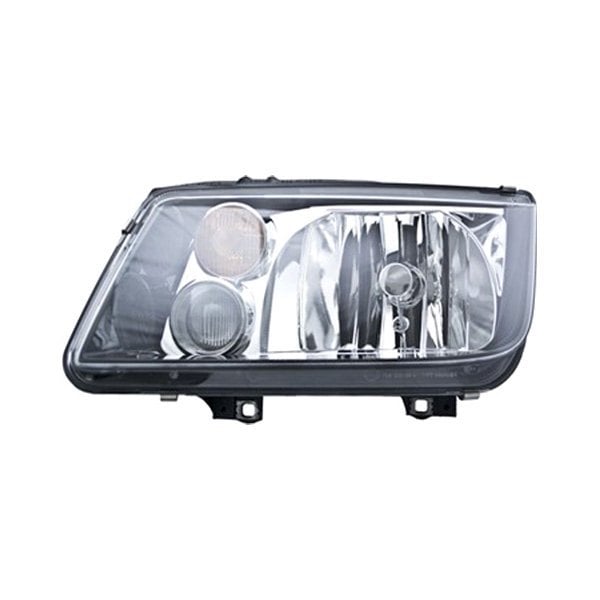 2003-2005 Volkswagen Jetta GLI/GLI 50 Aniversario/Variant Comfortline/Variant Trendline Driver Side Headlight Assembly W/Fog Lamps Bezel Composite - VW2502156-Partify-Painted-Replacement-Body-Parts