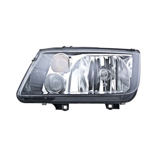 2003-2005 Volkswagen Jetta GLI/GLI 50 Aniversario/Variant Comfortline/Variant Trendline Driver Side Headlight Assembly W/Fog Lamps Bezel Composite - VW2502156-Partify-Painted-Replacement-Body-Parts