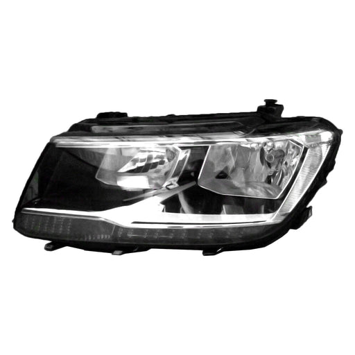 2018-2021 Volkswagen Tiguan Driver Side Headlight Assembly Halogen Composite - VW2502169-Partify-Painted-Replacement-Body-Parts