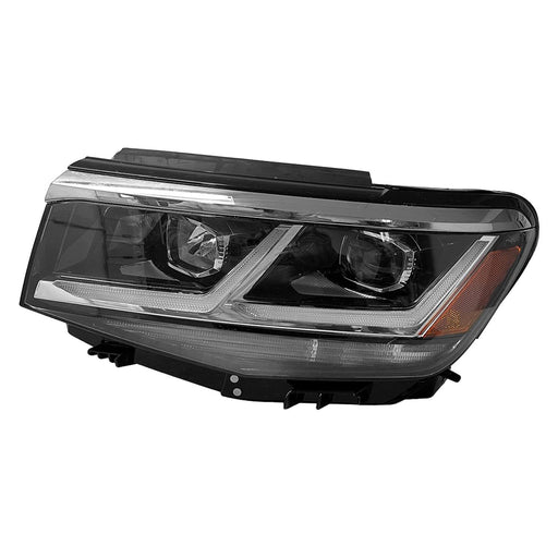 2020-2023 Volkswagen Atlas/Atlas Cross Sport Driver Side Headlight Assembly Led W/O Adaptive Headlamps Composite - VW2502187-Partify-Painted-Replacement-Body-Parts