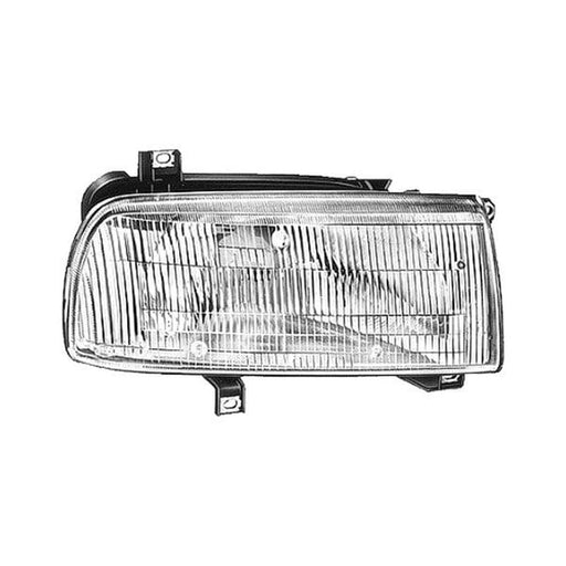 1993-1999 Volkswagen Jetta Passenger Side Headlight Assembly Composite - VW2503105-Partify-Painted-Replacement-Body-Parts