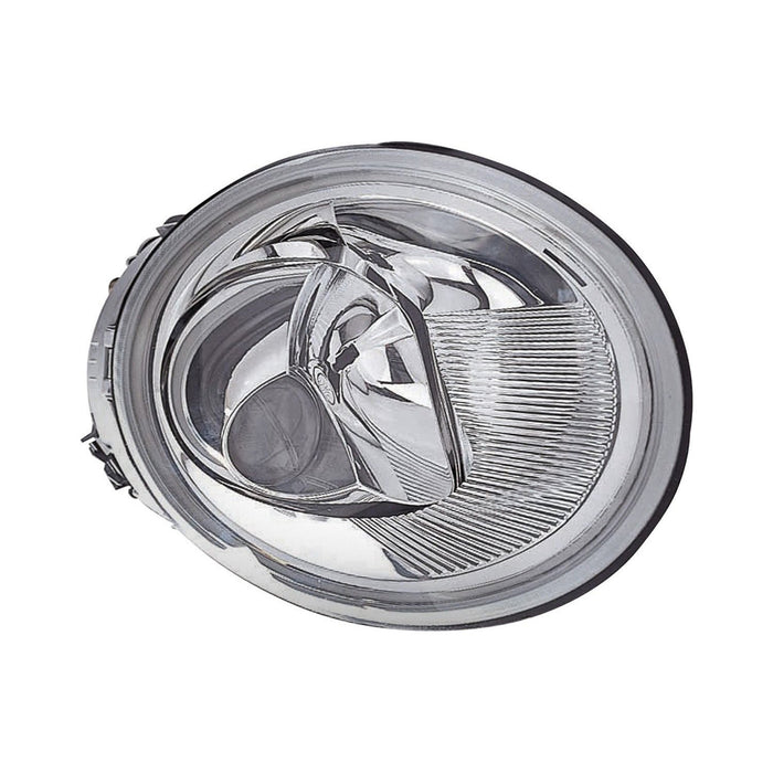 1998-2005 Volkswagen Beetle Cabrio/GL/GLS/GLS Edicion especial/GLS Sport/GLS Sport Turbo/GLS TDI/GLX/GLX Sport Turbo/Sport Passenger Side Headlight Assembly Halogen Composite - VW2503106-Partify-Painted-Replacement-Body-Parts