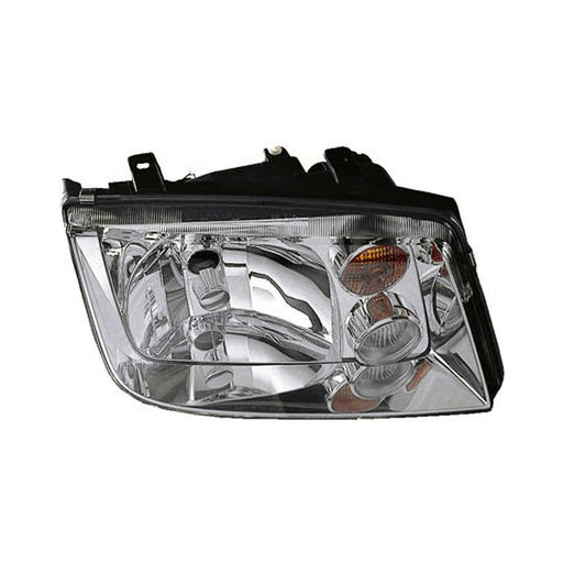 2003-2005 Volkswagen Jetta Passenger Side Headlight Assembly W/Fog Lamps Composite - VW2503124-Partify-Painted-Replacement-Body-Parts