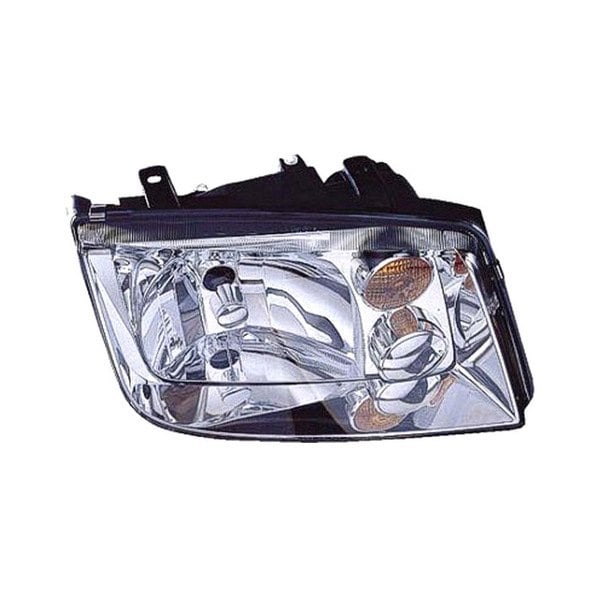 2002-2005 Volkswagen Jetta Passenger Side Headlight Assembly W/O Fog Lamps Type 4 From Vin# 2108642 Composite 1.9L L4/2.5L L5/2.8L V6/2L L4 - VW2503125-Partify-Painted-Replacement-Body-Parts