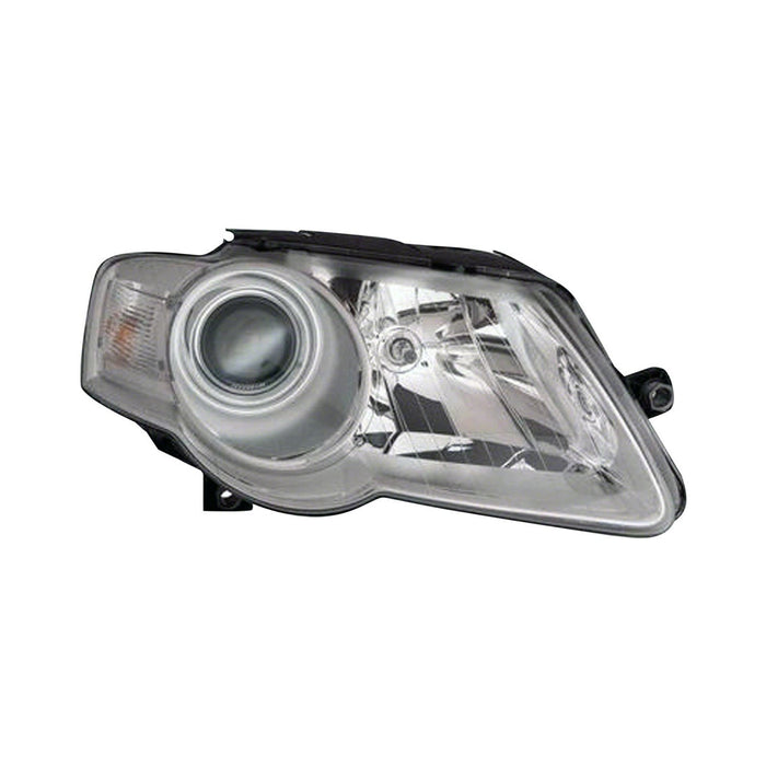 2006-2010 Volkswagen Passat Passenger Side Headlight Assembly Halogen Valeo Brand Composite - VW2503134-Partify-Painted-Replacement-Body-Parts