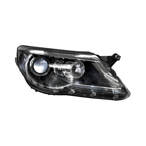 2009-2011 Volkswagen Tiguan Passenger Side Headlight Assembly Xenon Composite - VW2503149-Partify-Painted-Replacement-Body-Parts
