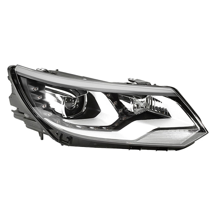 2012-2017 Volkswagen Tiguan Passenger Side Headlight Assembly Xenon W/Directional Beam Composite - VW2503155-Partify-Painted-Replacement-Body-Parts