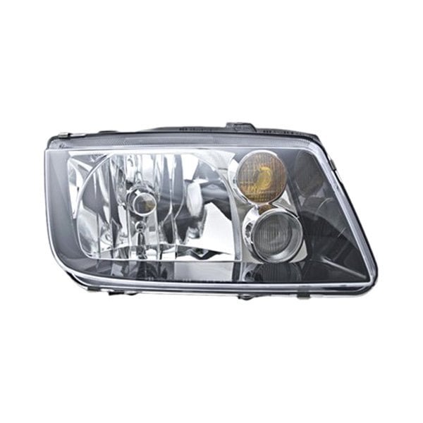 2003-2005 Volkswagen Jetta GLI/GLI 50 Aniversario/Variant Comfortline/Variant Trendline Passenger Side Headlight Assembly W/Fog Lamps Bezel Composite - VW2503156-Partify-Painted-Replacement-Body-Parts