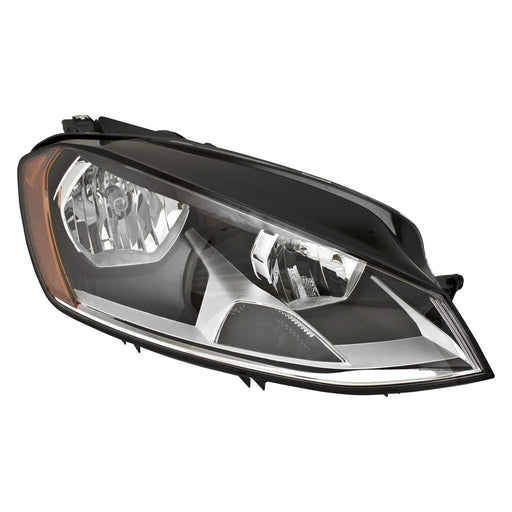 2014-2017 Volkswagen Golf/GTI Passenger Side Headlight Assembly Halogen From 6-30-14 Composite - VW2503160-Partify-Painted-Replacement-Body-Parts
